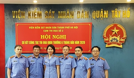 Cụm thi đua số 2, số 5 tổ chức Hội nghị sơ kết công tác thi đua, khen...